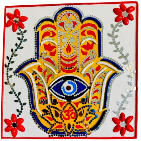 Sacred Symbol Evil Eye Wall Piece